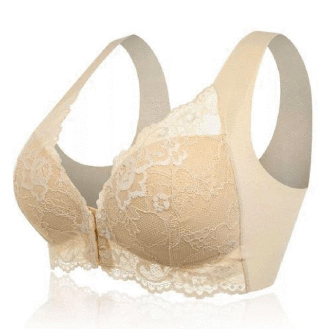 Front Closure Extra-Elastic Breathable Bra