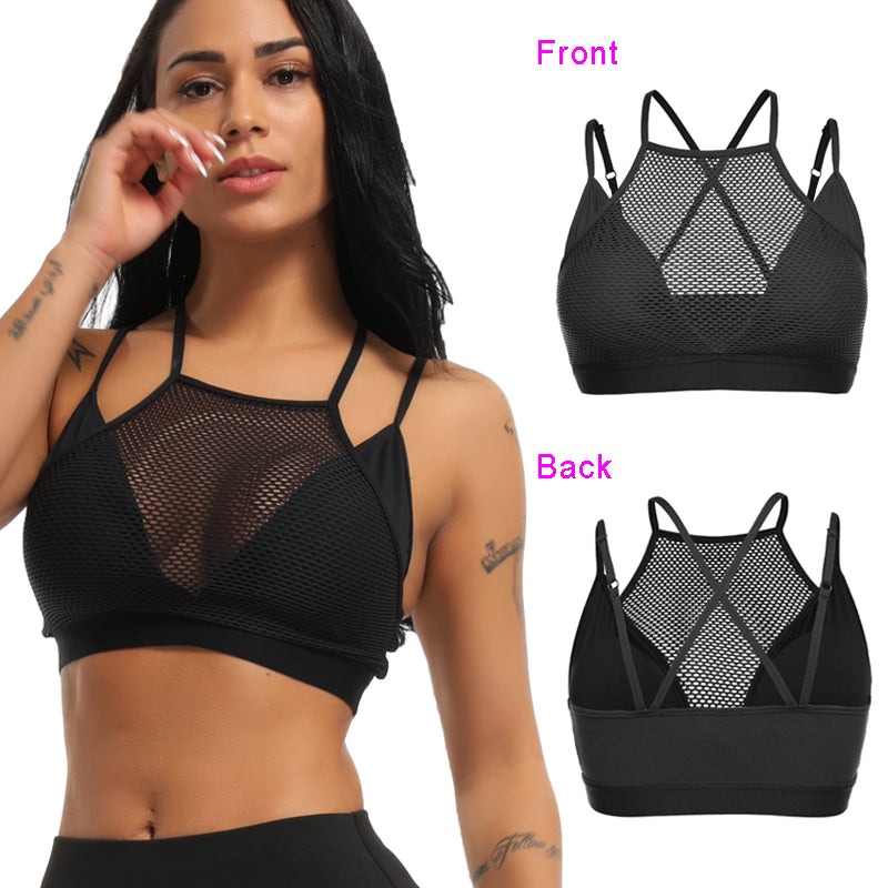 Cross Strap Sports Bra